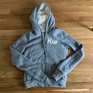 Fuzzy Hollister Hoodie
